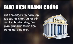 giao dịch nạp rút nhanh chóng